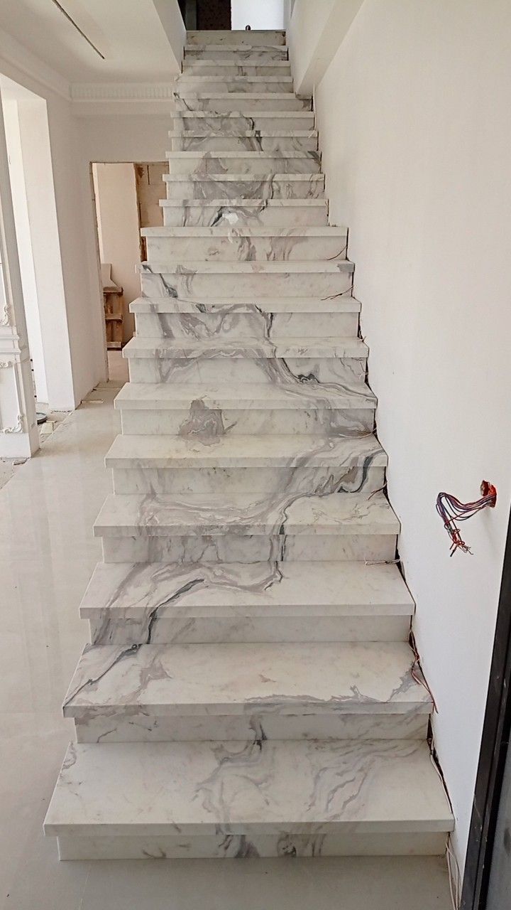 Đá granite xám cho cầu thang – ảnh tham khảo 4