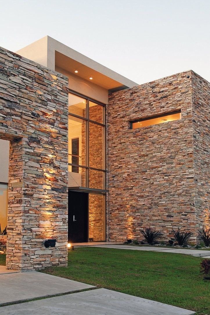 Đá granite tông vàng hoặc kem khò hoặc nhám cho mặt tiền – ảnh tham khảo 9