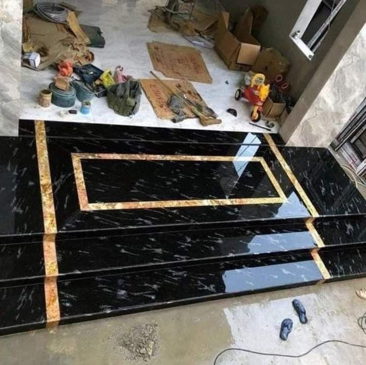 Đá granite xám cho cầu thang – ảnh tham khảo 13