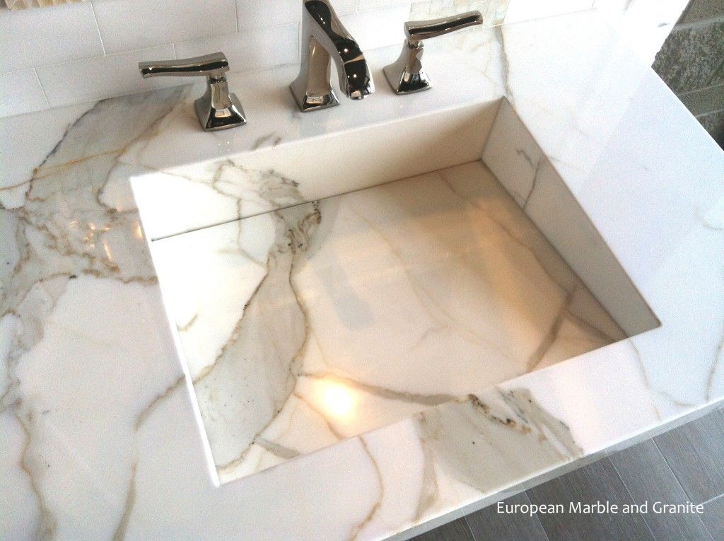 Đá marble trắng vân cho cầu thang – ảnh tham khảo 15