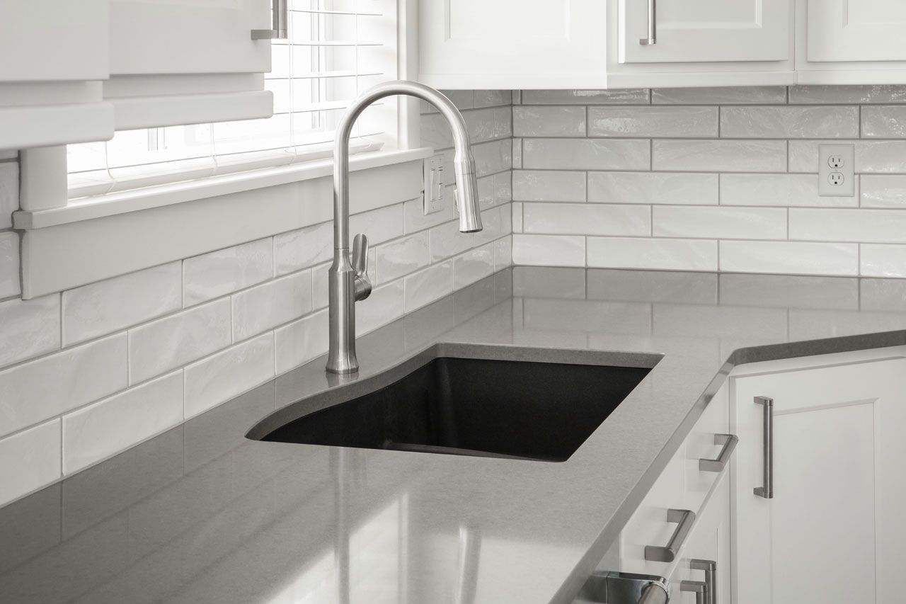 Đá kỹ thuật gốc thạch anh xám – ảnh tham khảo 8