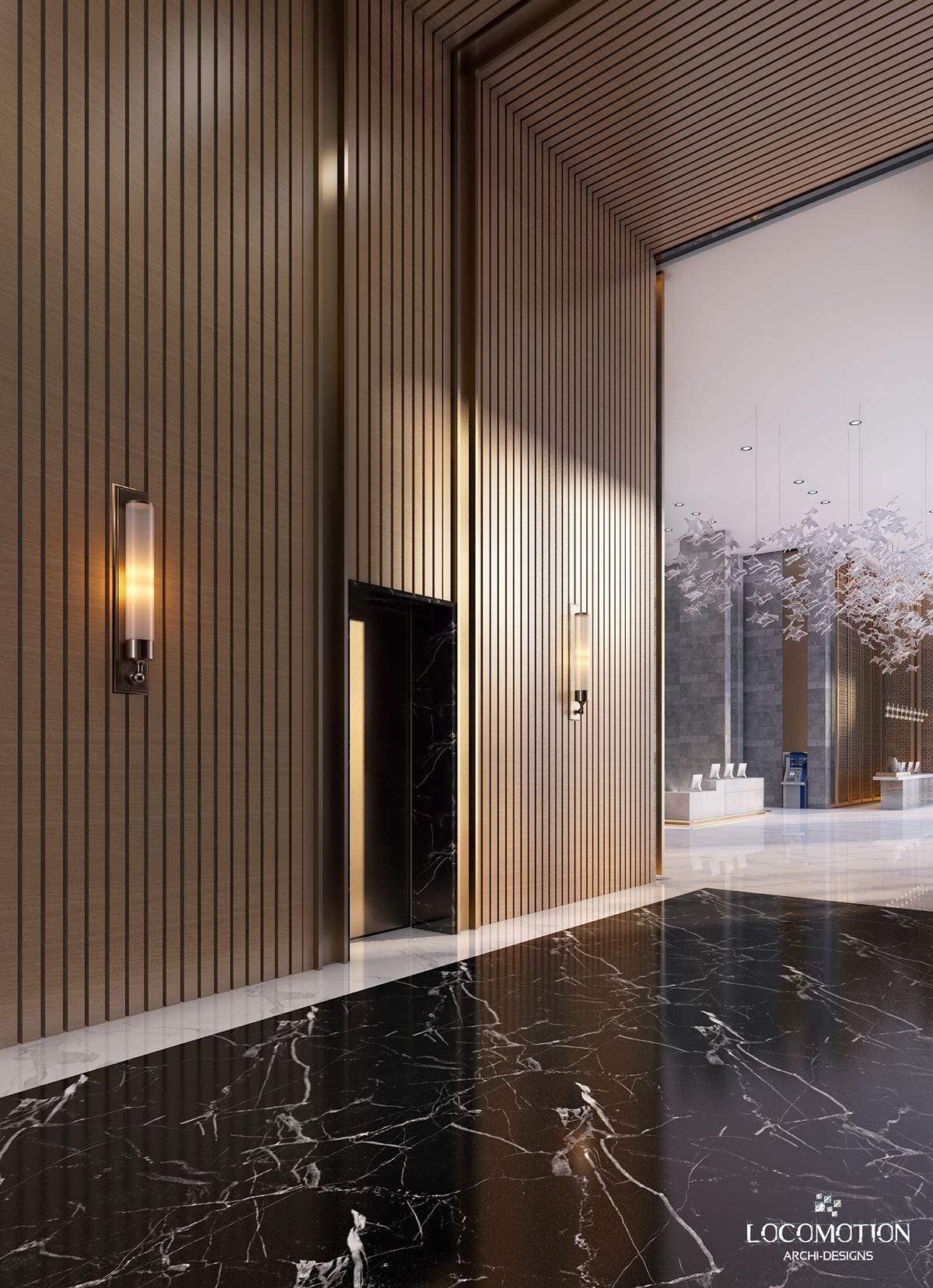 Đá granite cho mảng tường sảnh hoặc thang máy – ảnh tham khảo 7