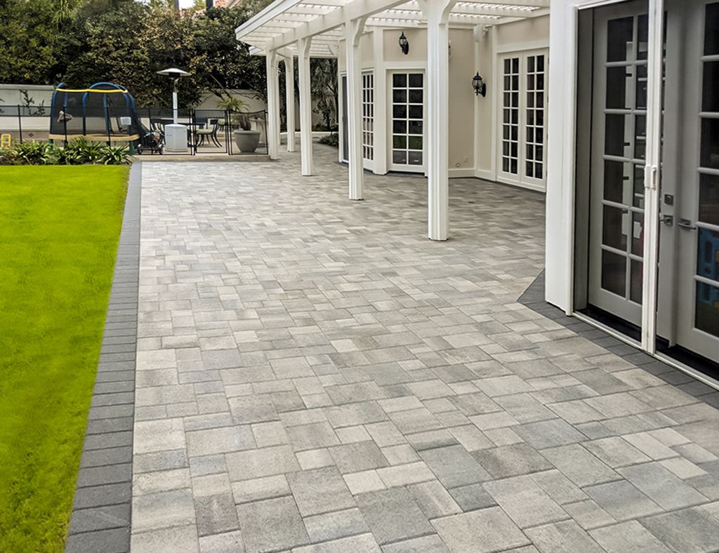 Đá slate xám cắt quy cách lát sân – ảnh tham khảo 17