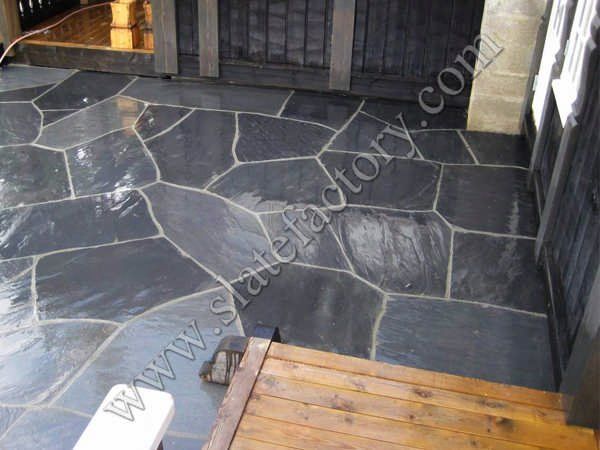 Đá slate đen cắt quy cách lát sân – ảnh tham khảo 20