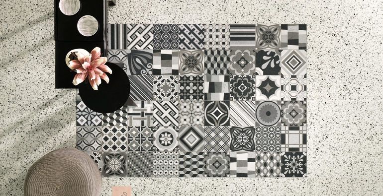Gạch bông xi măng pattern hình học – ảnh tham khảo 12