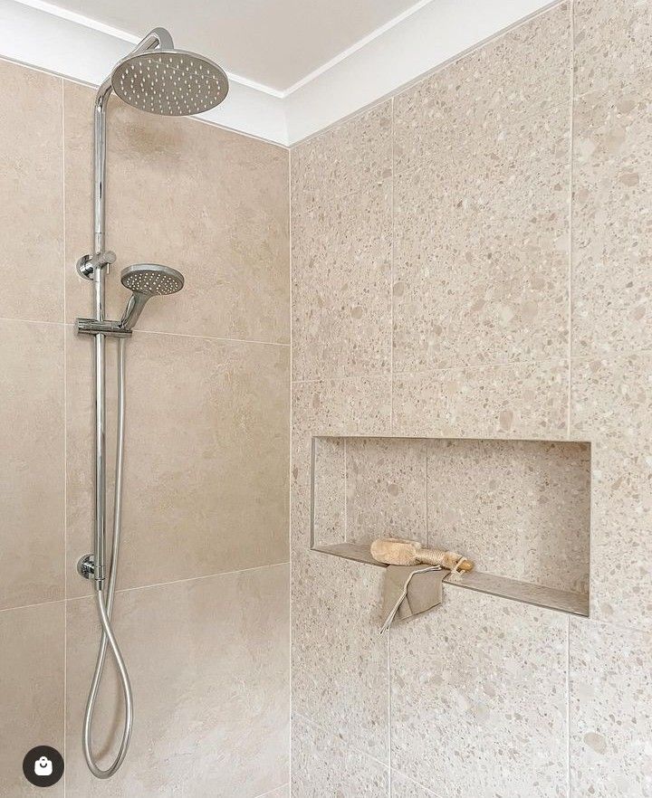Gạch terrazzo tông be hoặc ấm lát nền – ảnh tham khảo 10