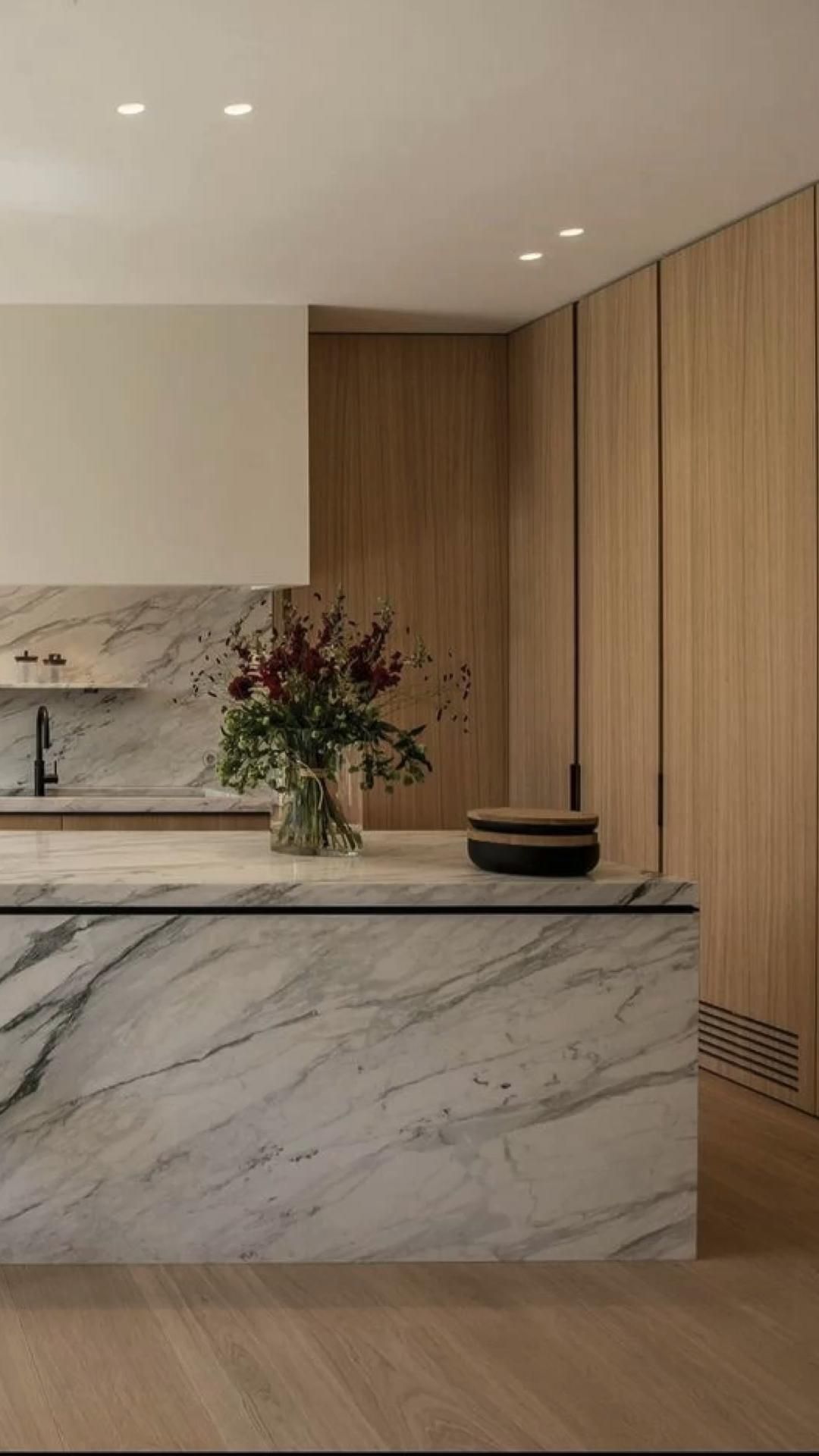 Đá marble vân mạnh cho mảng feature wall – ảnh tham khảo 16