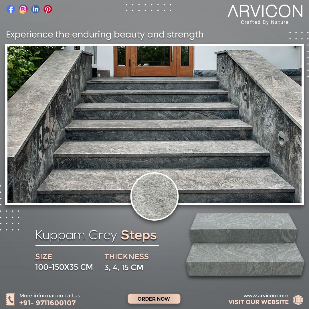 Đá granite ngoài trời cho tam cấp – ảnh tham khảo 2