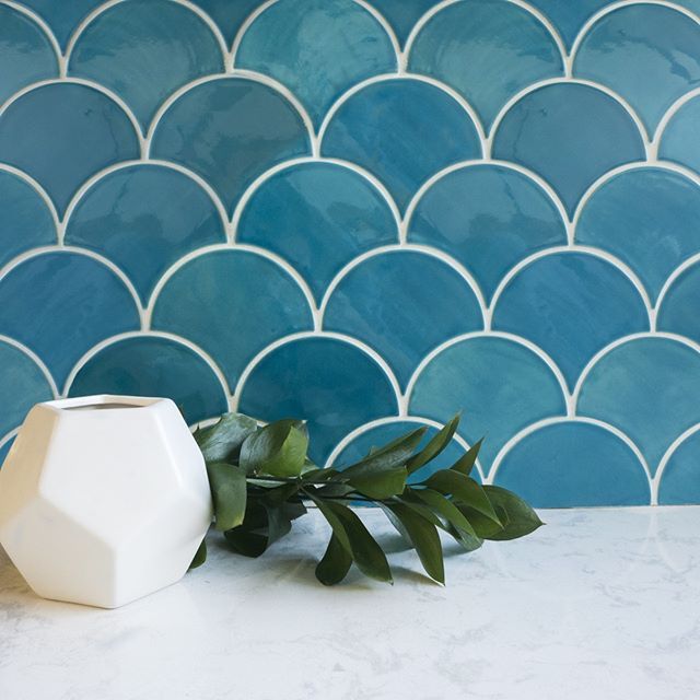 Mosaic vảy cá cho bếp hoặc phòng tắm – ảnh tham khảo 16