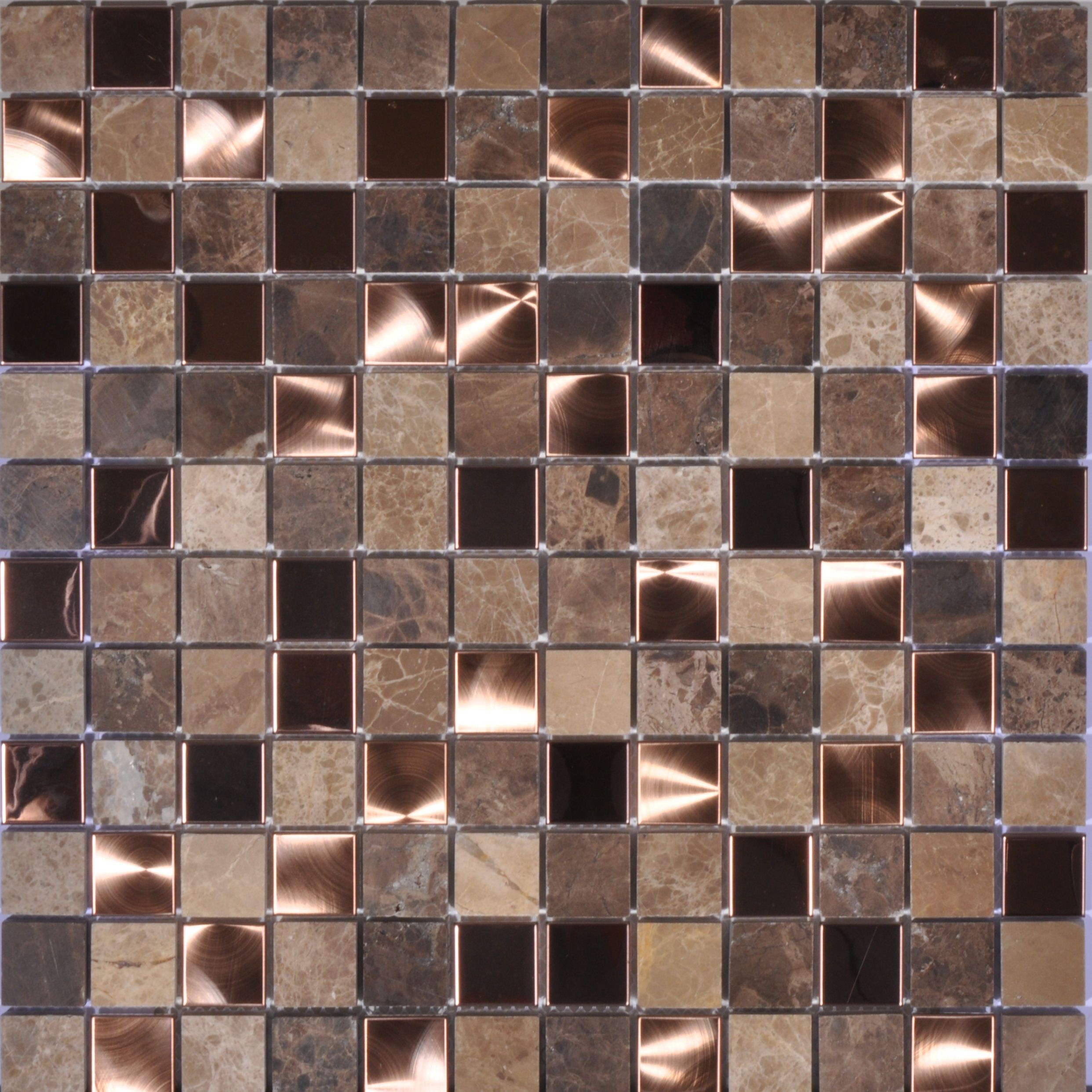 Mosaic tông trung tính cho tường trang trí – ảnh tham khảo 14