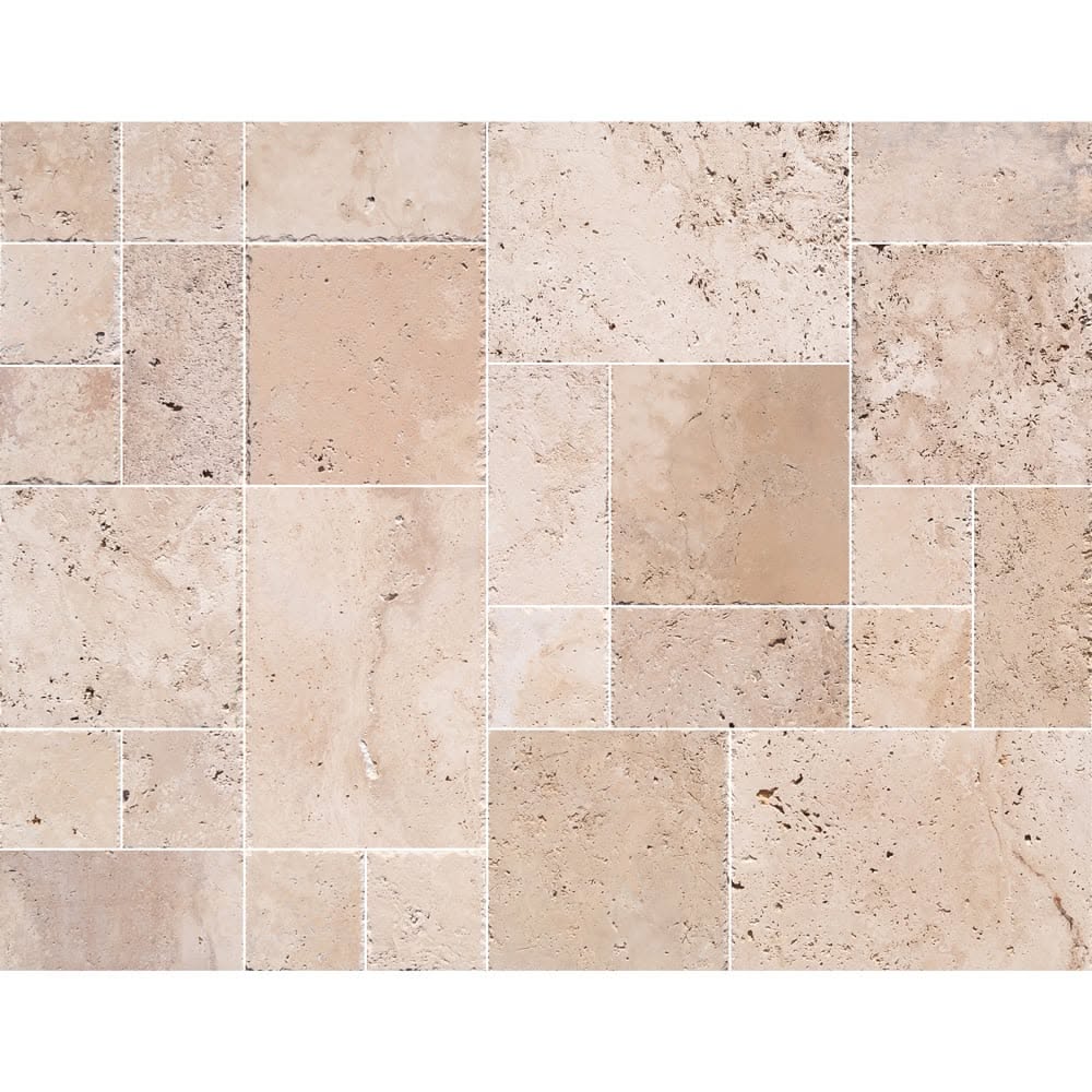 Gạch porcelain vân travertine 600×1200 – ảnh tham khảo 7