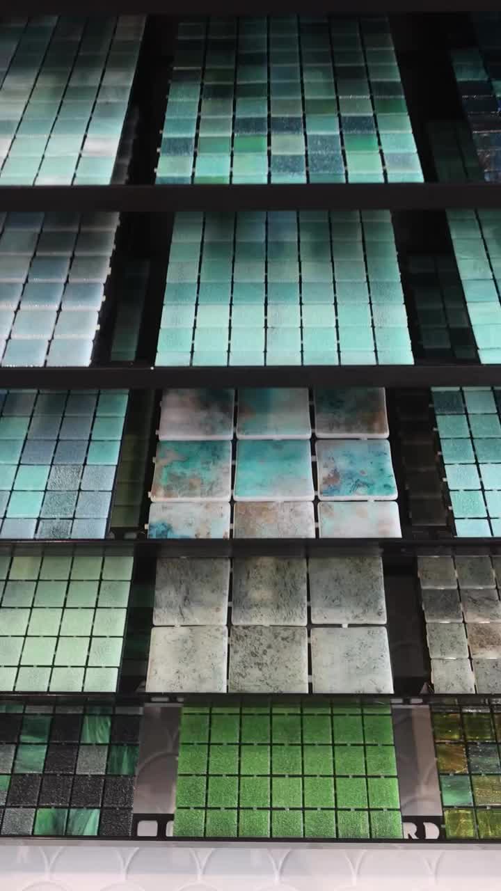 Mosaic thủy tinh cho hồ bơi – ảnh tham khảo 15