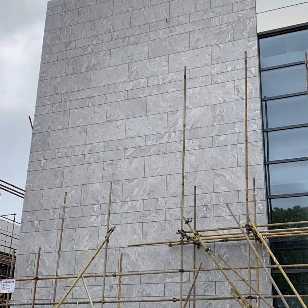 Đá granite tông vàng hoặc kem khò hoặc nhám cho mặt tiền – ảnh tham khảo 5