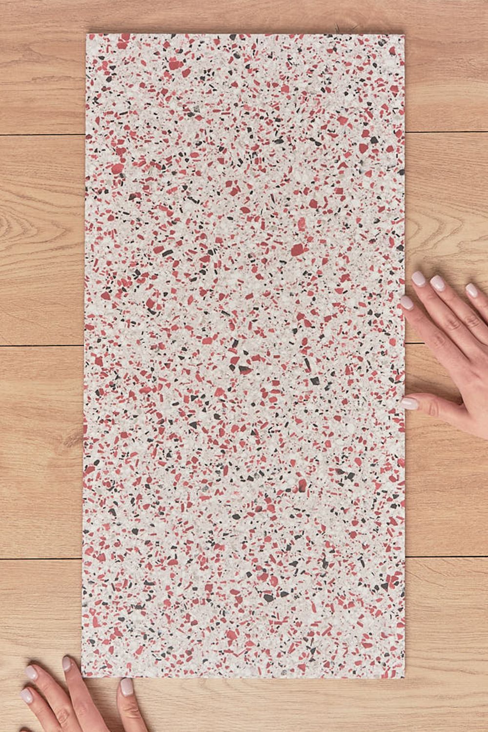 Gạch porcelain vân terrazzo – ảnh tham khảo 4