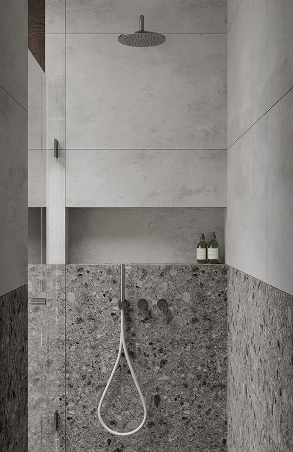 Gạch terrazzo tông xám lát nền – ảnh tham khảo 14