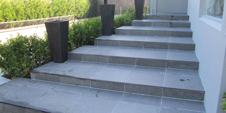 Đá granite đen khò hoặc nhám cho mặt tiền – ảnh tham khảo 19
