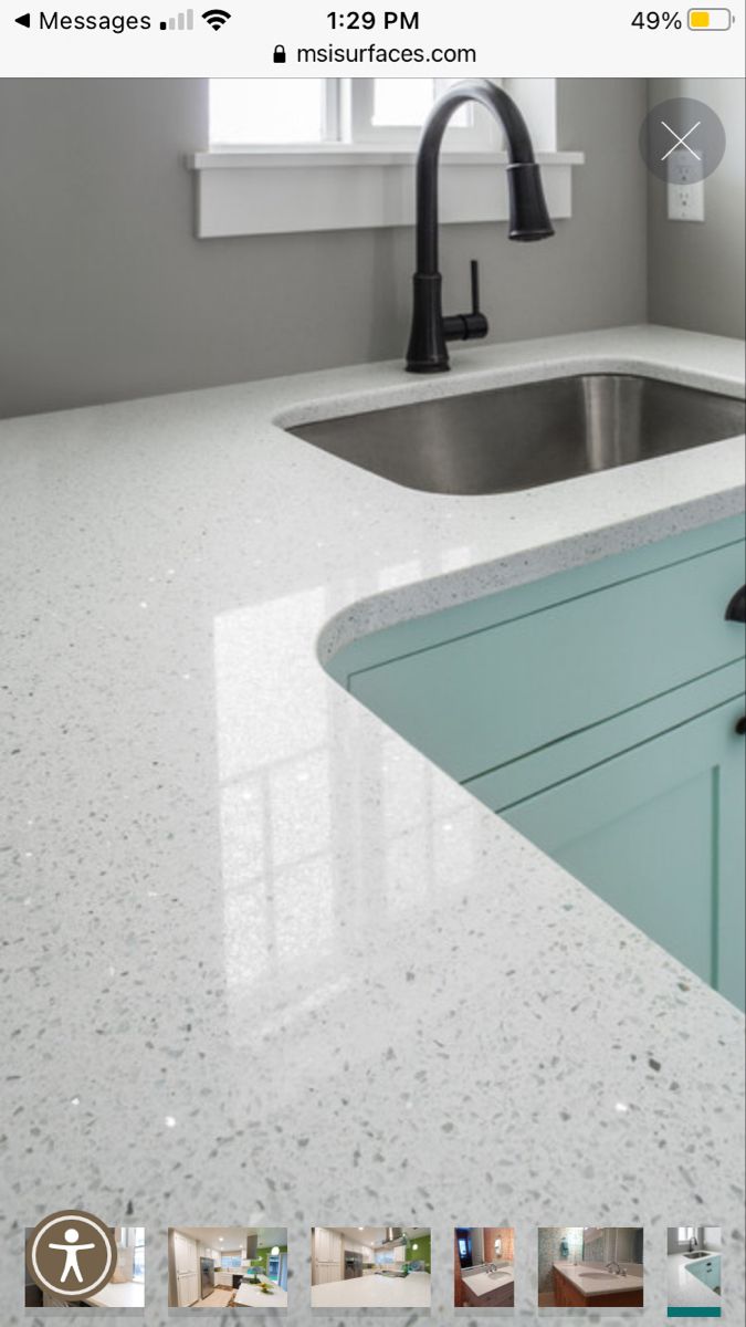 Solid Surface tông xám – ảnh tham khảo 7