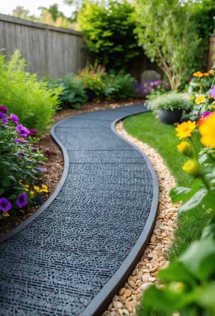 Đá slate cho lối đi hoặc tiểu cảnh – ảnh tham khảo 17