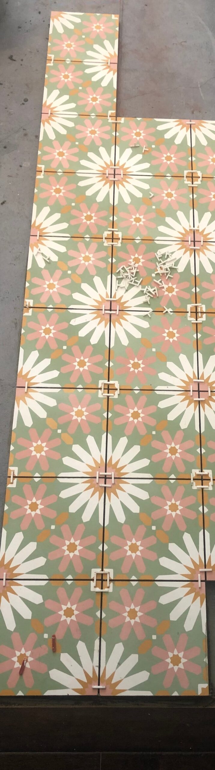 Gạch bông xi măng pattern hình học – ảnh tham khảo 6