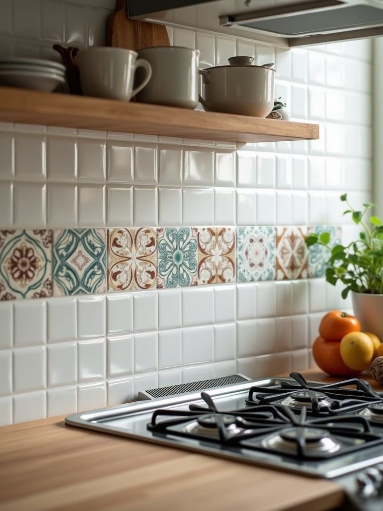 Gạch ceramic decor ốp bếp – ảnh tham khảo 2