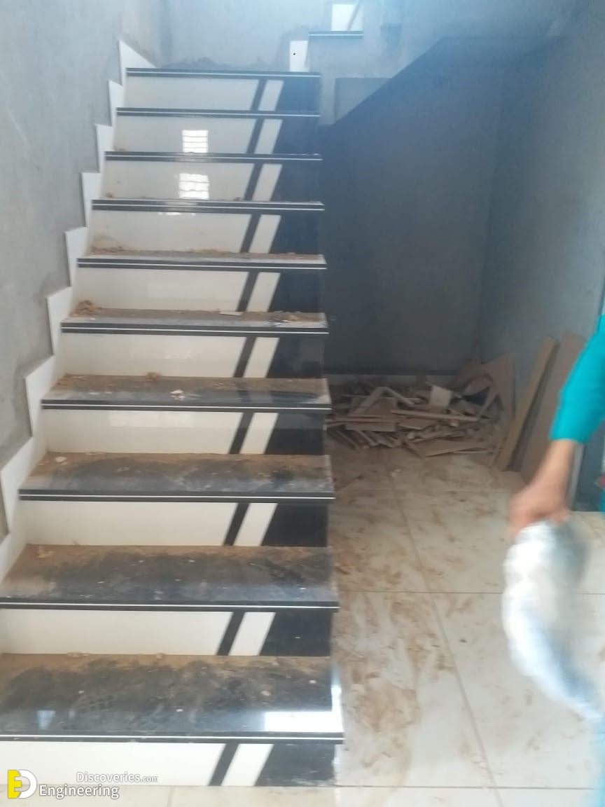Đá granite tông đỏ hoặc nâu cho cầu thang – ảnh tham khảo 19