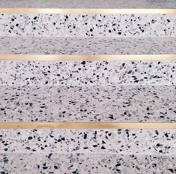 Gạch terrazzo tông be hoặc ấm lát nền – ảnh tham khảo 19