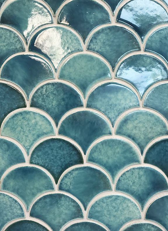 Mosaic vảy cá cho bếp hoặc phòng tắm – ảnh tham khảo 19
