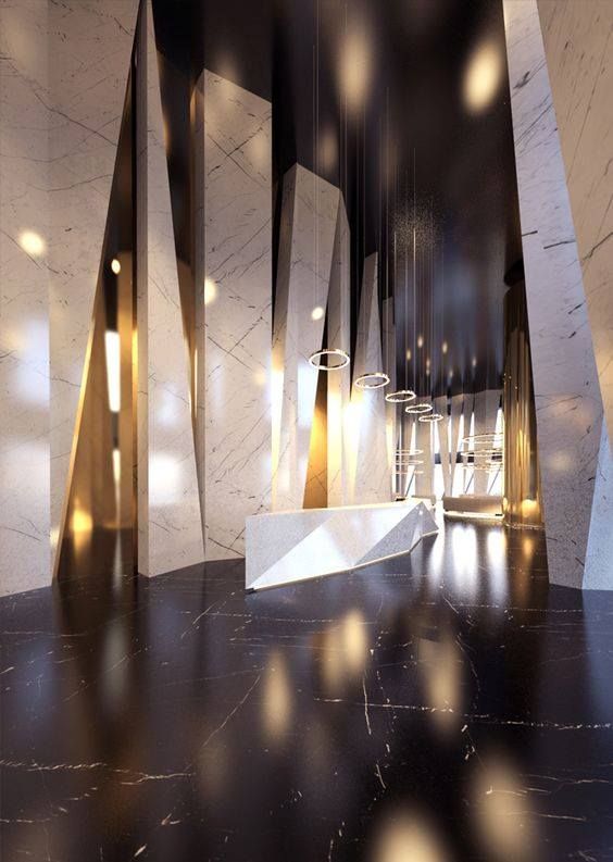 Đá marble tông sáng cho sảnh hoặc lobby – ảnh tham khảo 19