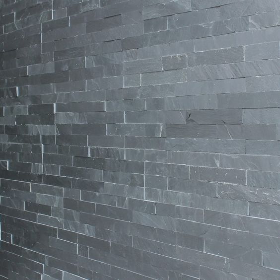 Đá slate đen chẻ tự nhiên ốp tường – ảnh tham khảo 10