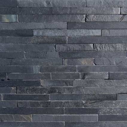 Đá slate đen chẻ tự nhiên ốp tường – ảnh tham khảo 9