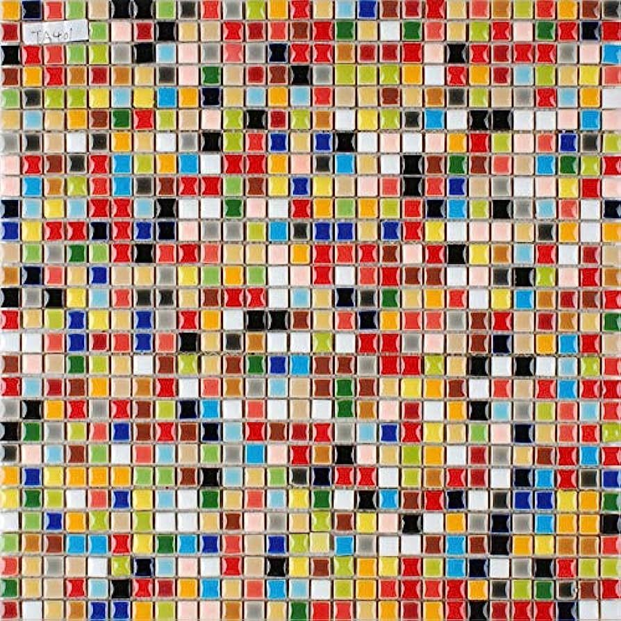 Mosaic thủy tinh chip vuông – ảnh tham khảo 19