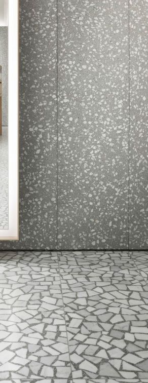 Gạch terrazzo pattern hoặc hạt lớn cho tường điểm nhấn – ảnh tham khảo 6