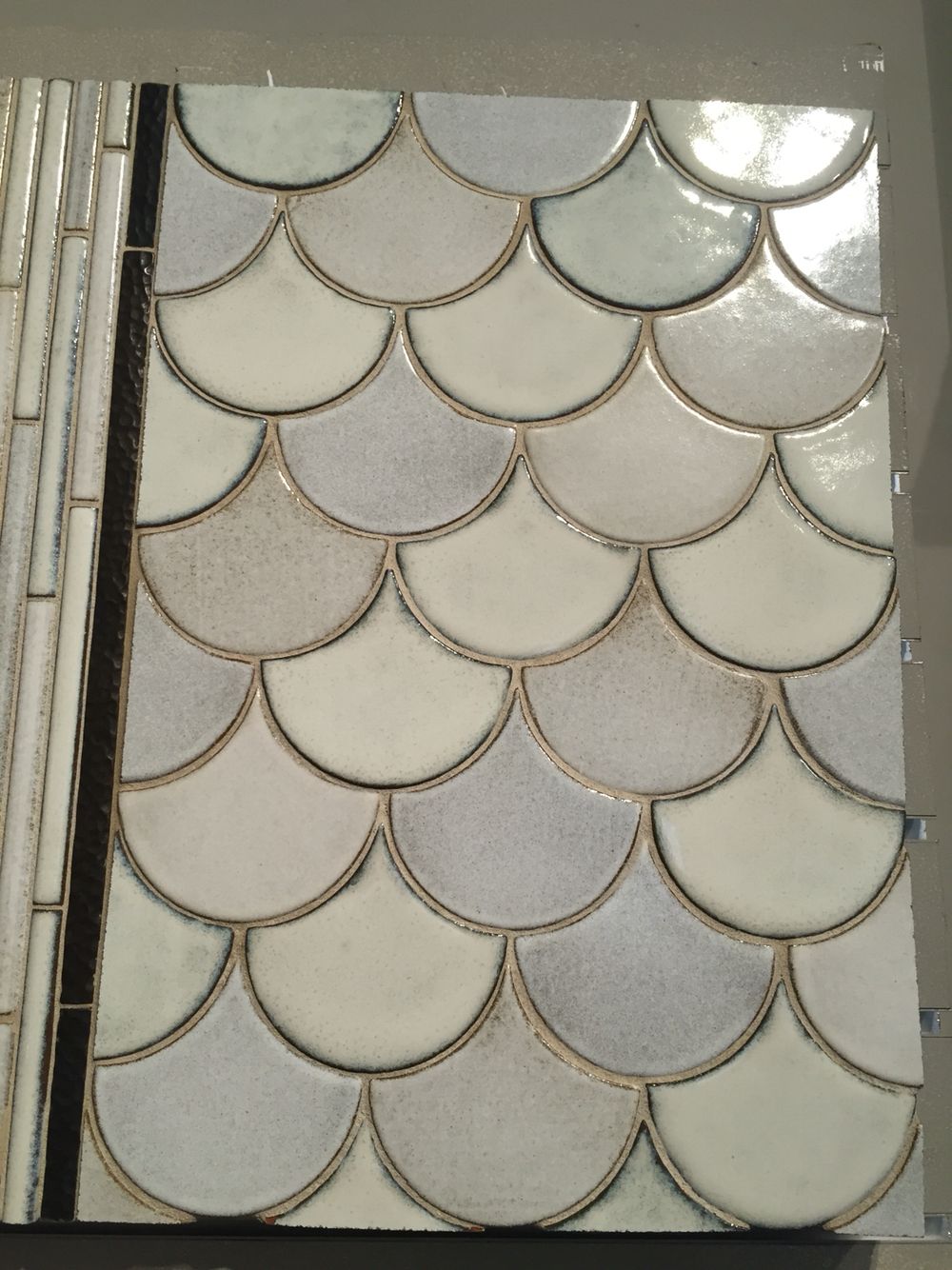 Mosaic vảy cá cho bếp hoặc phòng tắm – ảnh tham khảo 7