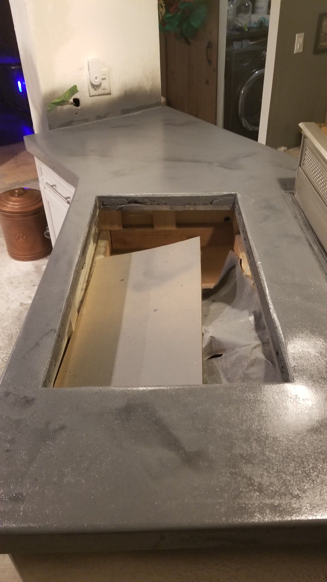 Solid Surface tông xám – ảnh tham khảo 10