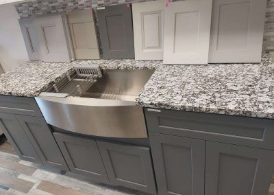 Đá granite xám mặt bếp – ảnh tham khảo 12