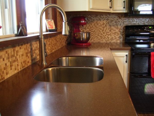 Solid Surface trắng trơn – ảnh tham khảo 12