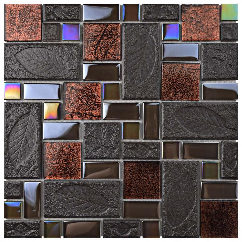 Mosaic thủy tinh chip vuông – ảnh tham khảo 11