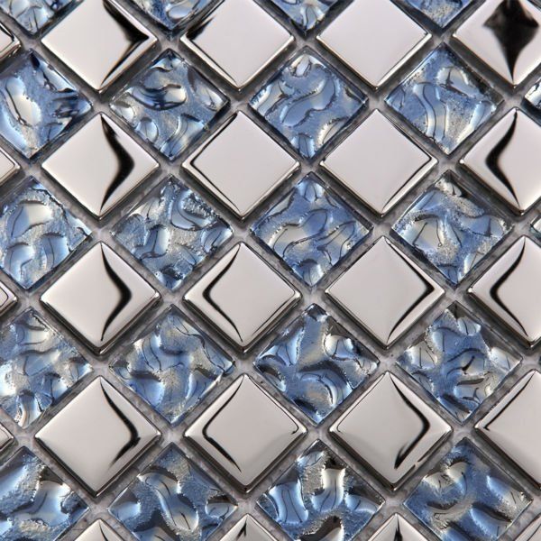Mosaic thủy tinh chip vuông – ảnh tham khảo 4