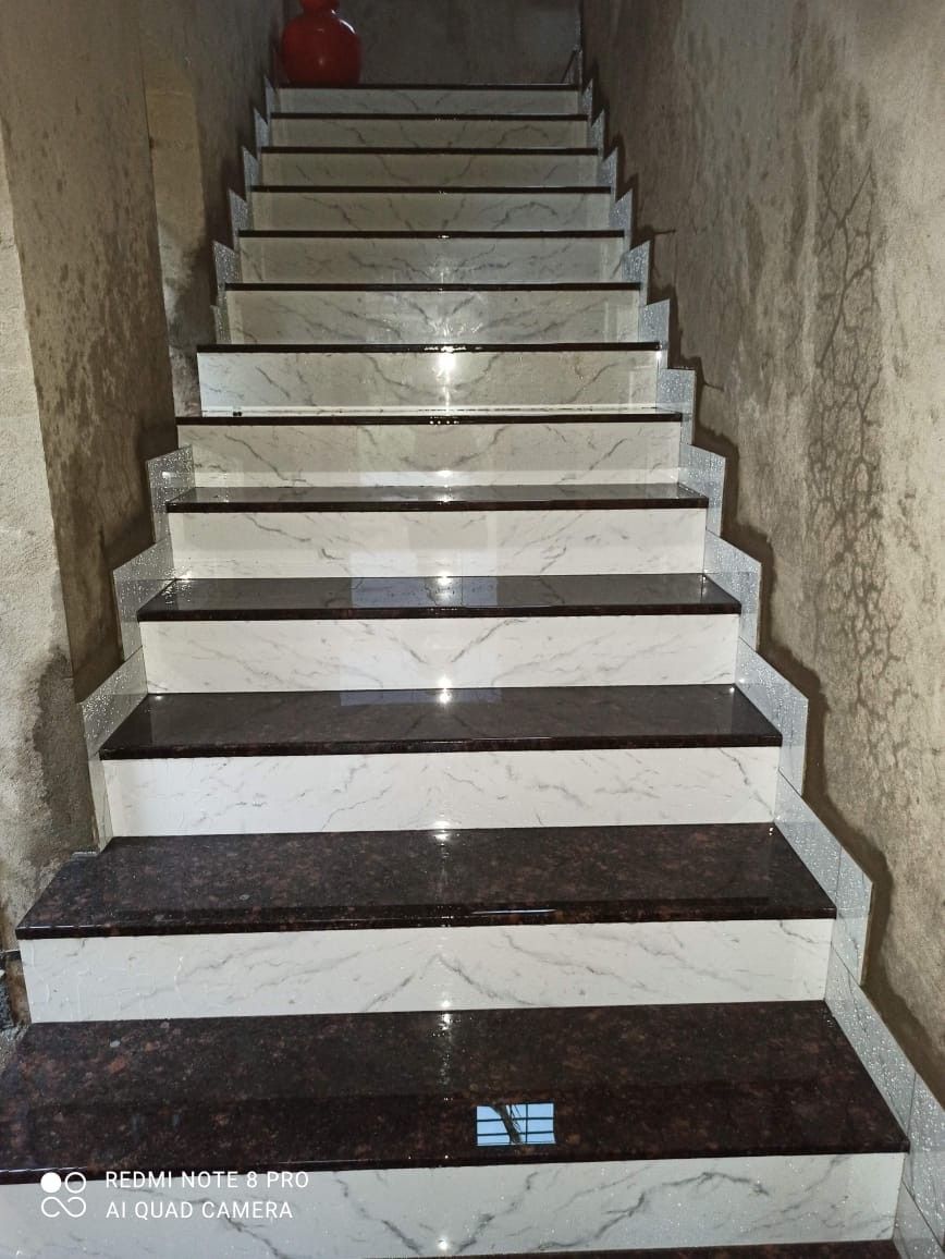 Đá granite đen cho cầu thang – ảnh tham khảo 4
