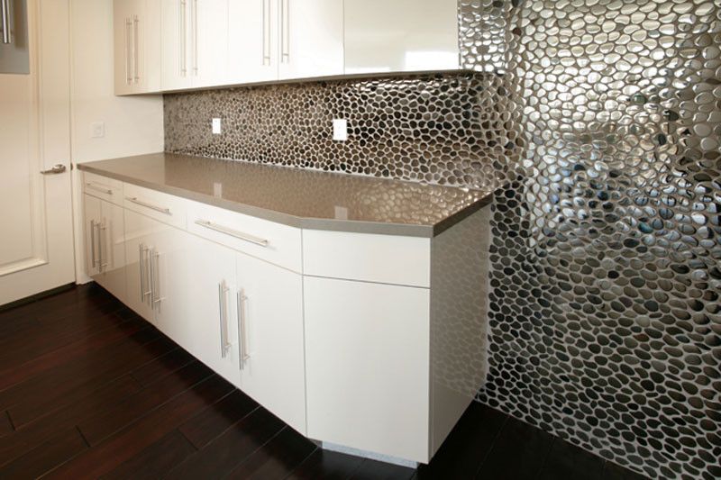 Mosaic tông trung tính cho tường trang trí – ảnh tham khảo 8