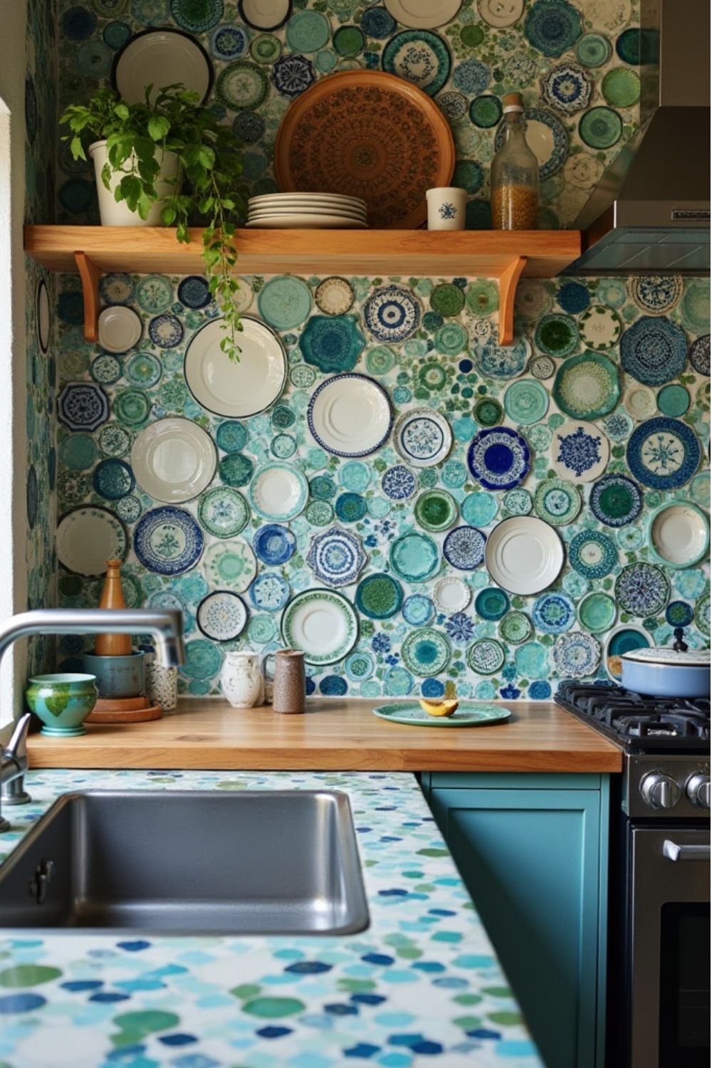 Gạch ceramic decor ốp bếp – ảnh tham khảo 13