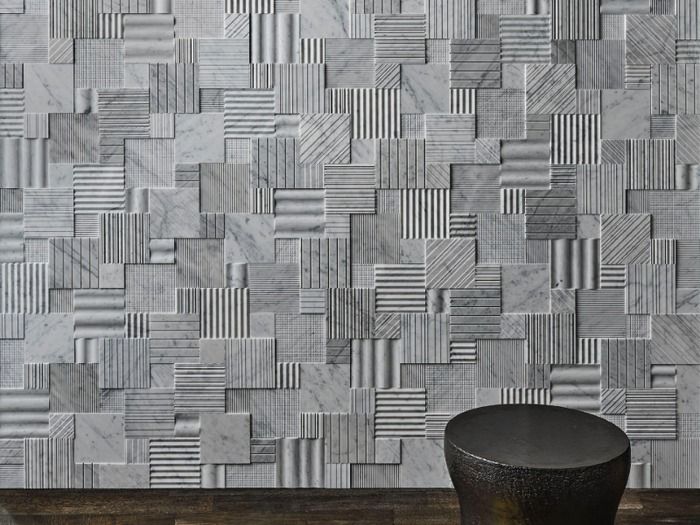 Mosaic tông trung tính cho tường trang trí – ảnh tham khảo 19