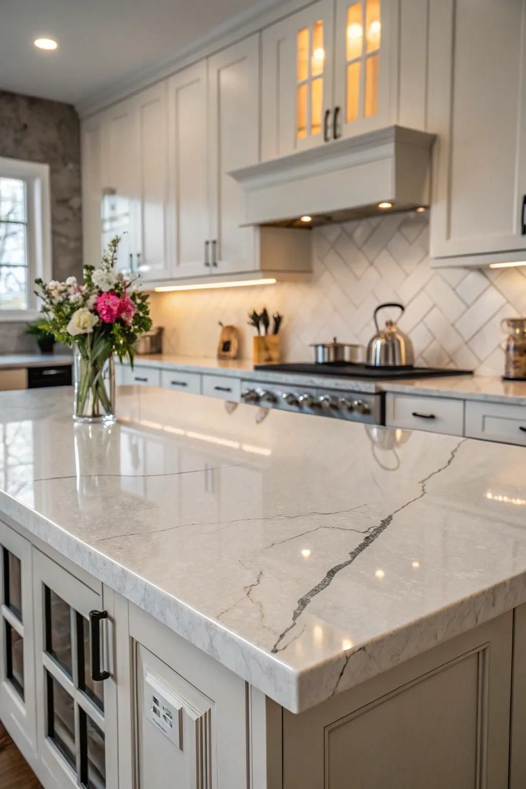 Đá granite xám mặt bếp – ảnh tham khảo 11