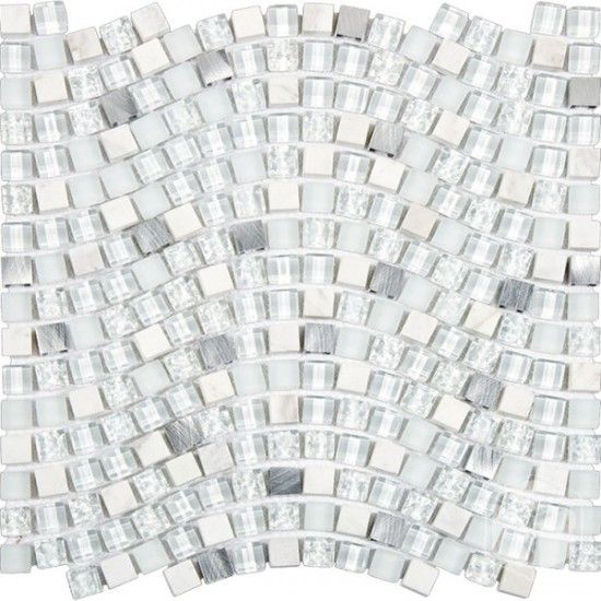 Mosaic thủy tinh chip vuông – ảnh tham khảo 5