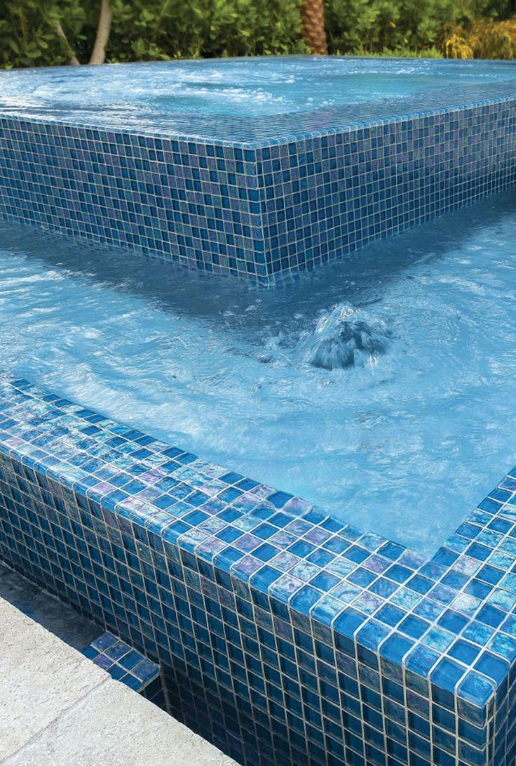 Mosaic thủy tinh cho hồ bơi – ảnh tham khảo 14