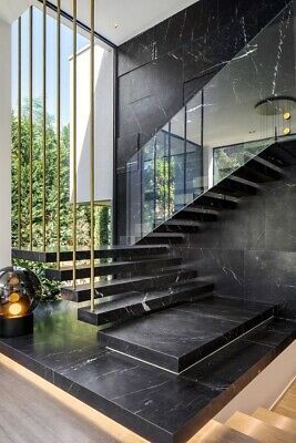 Đá granite đen cho cầu thang – ảnh tham khảo 7
