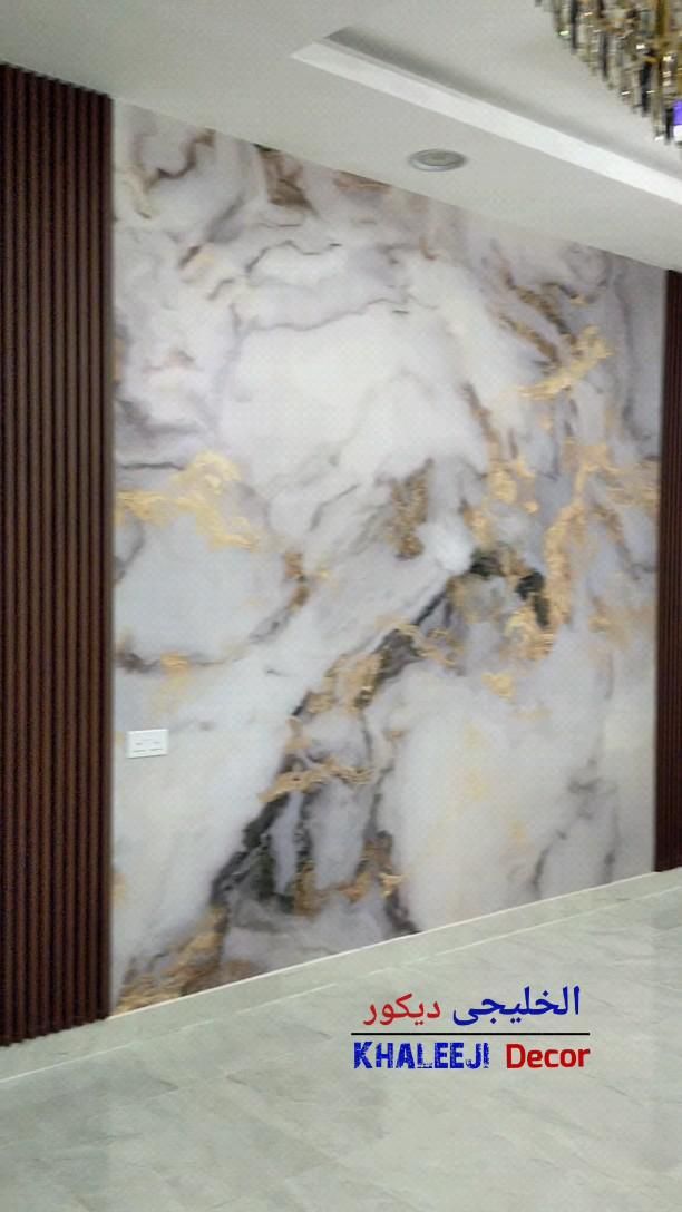Đá marble trắng vân cho tường trang trí – ảnh tham khảo 6