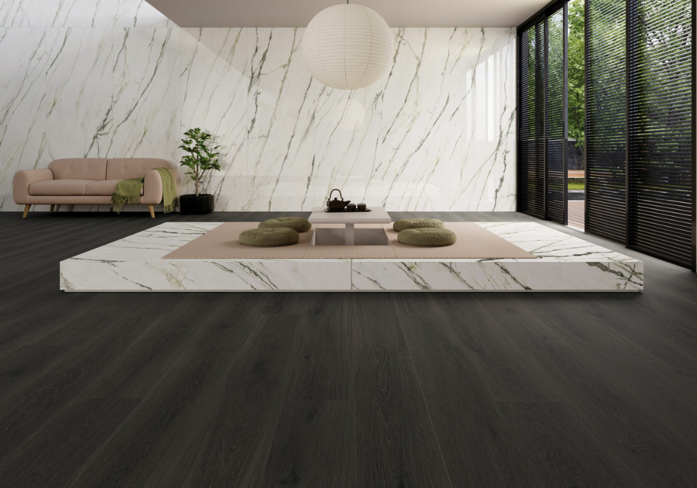 Đá marble trắng vân cho tường trang trí