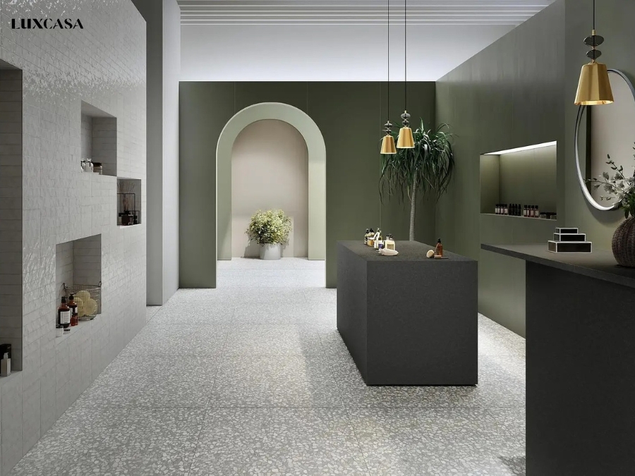 Gạch terrazzo tấm cho bàn hoặc quầy