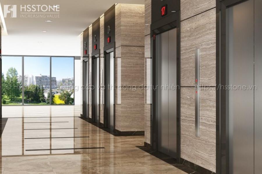 Đá granite cho mảng tường sảnh hoặc thang máy